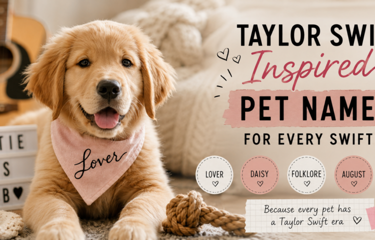 Taylor Swift Inspired Pet Names